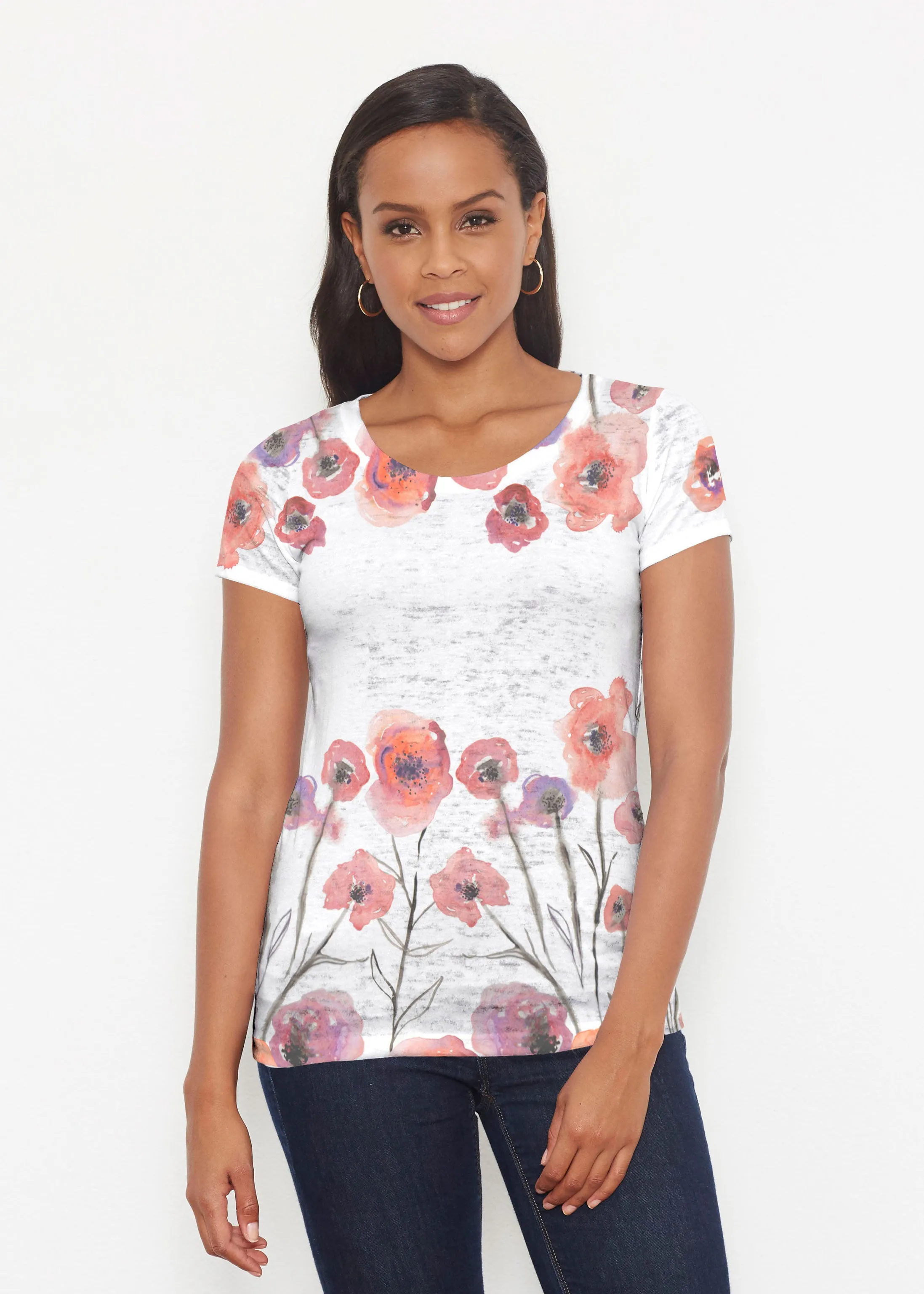 Meadow (7848) ~ Signature Short Sleeve Scoop Shirt