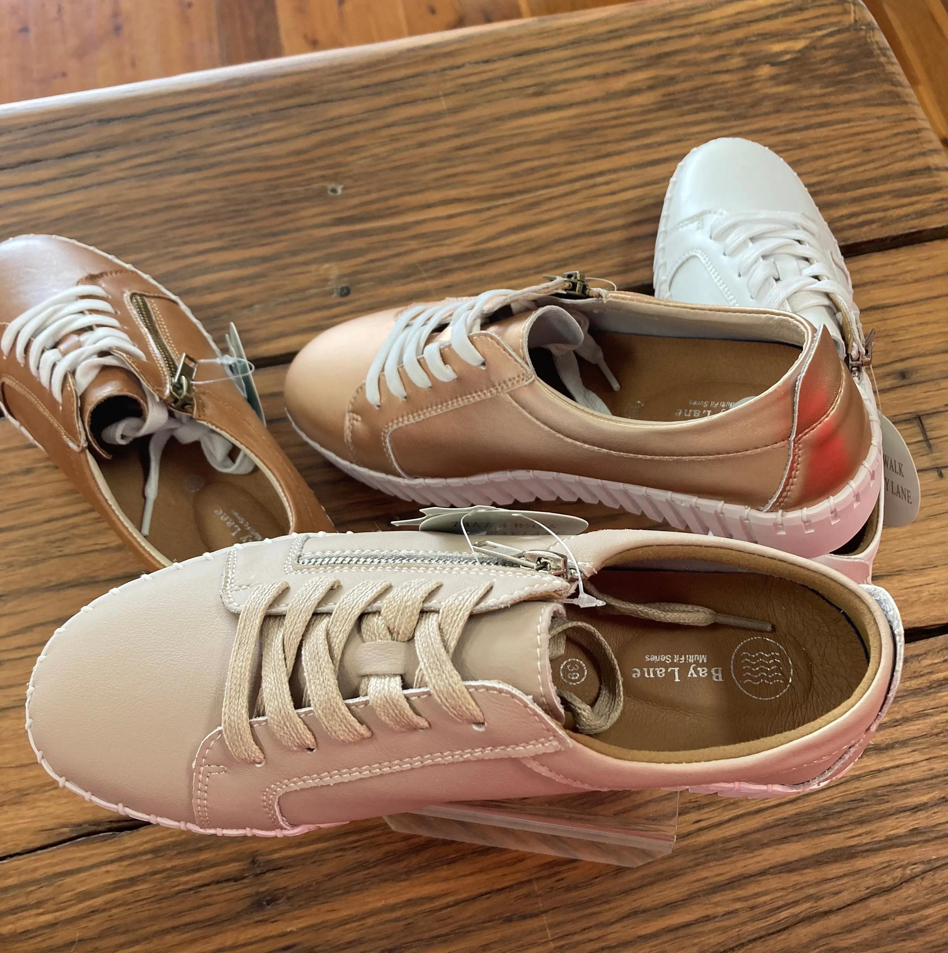 Medusa Tan Sneaker By Bay Lane Footwear
