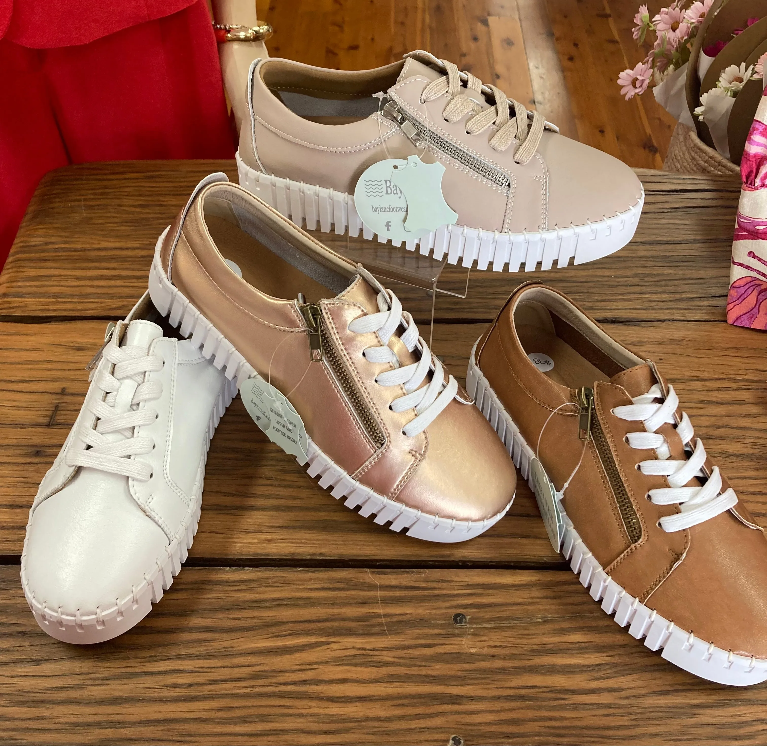 Medusa Tan Sneaker By Bay Lane Footwear