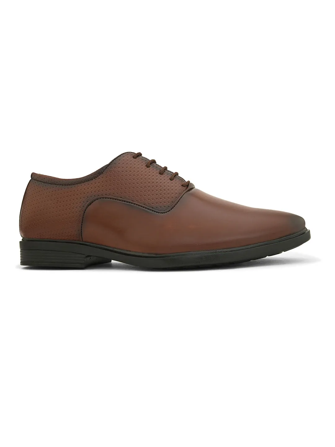 Men Textured Formal Derbys