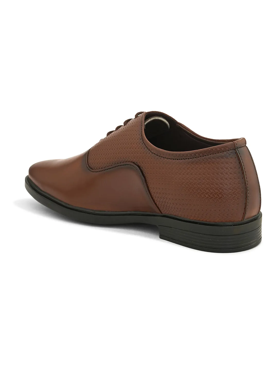 Men Textured Formal Derbys