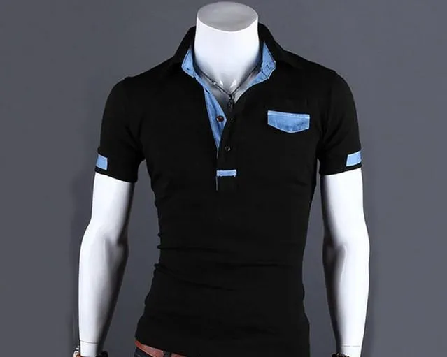 Men's 2 Tone Polo