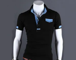 Men's 2 Tone Polo