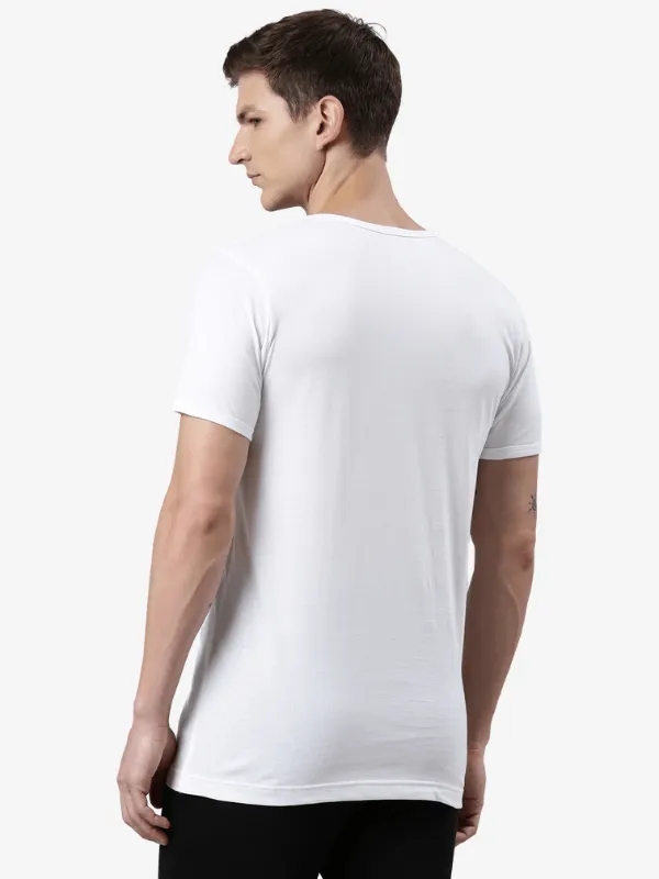 Men's Basic Cotton Vest Short Sleeves Burton 805