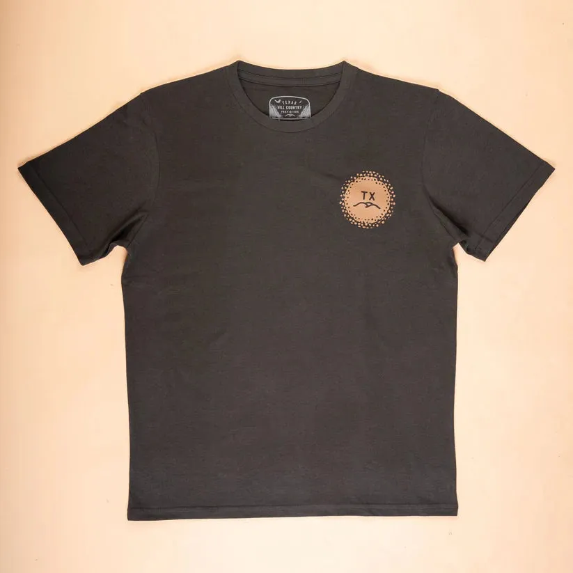 Men's Bone Chillin Tee - Vintage Black