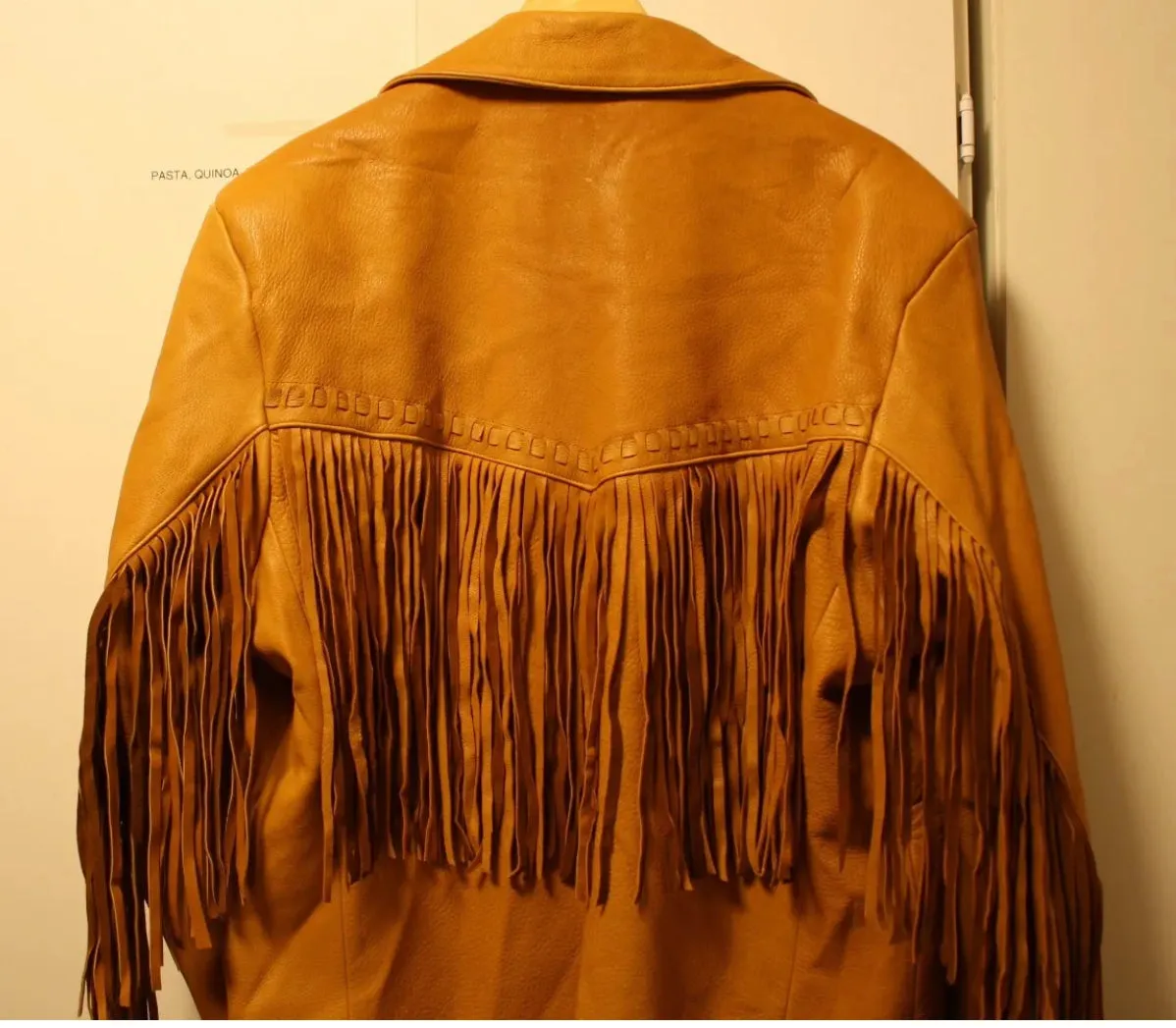 Men’s Buttery Soft Fringe Jacket XL