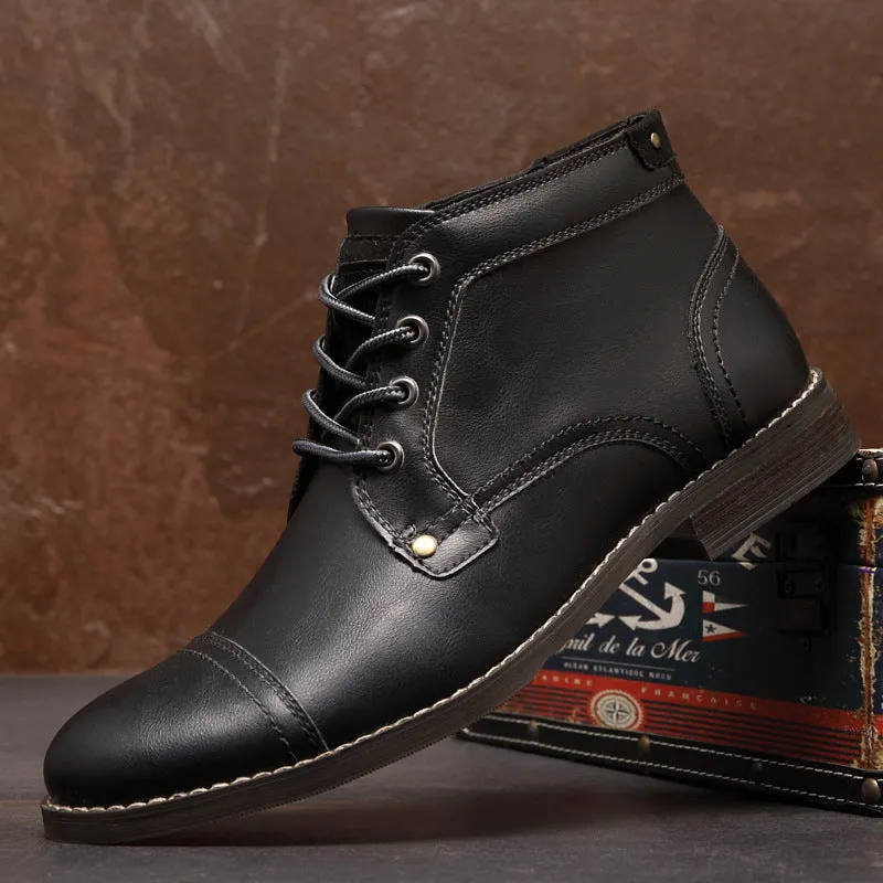 Men's casual comfortable Martin boots men's shoes