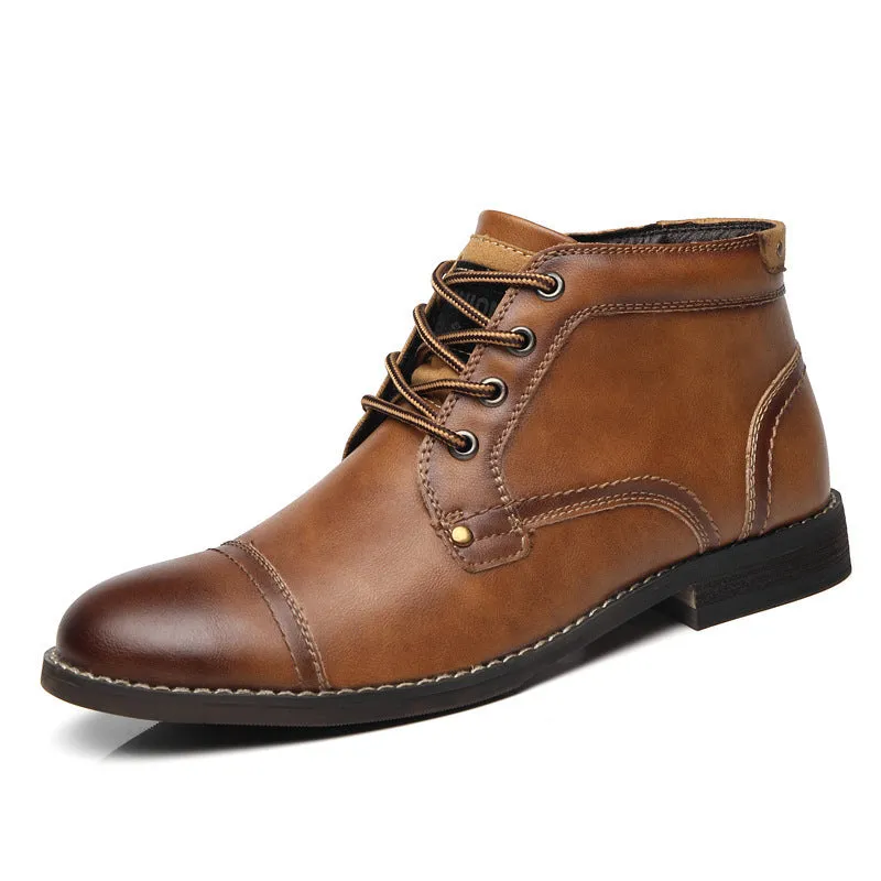 Men's casual comfortable Martin boots men's shoes
