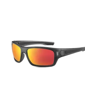 Men's Fashion Summer UV400 Polarized Sunglasses -Red,Black Smoke,Darkblue Smoke
