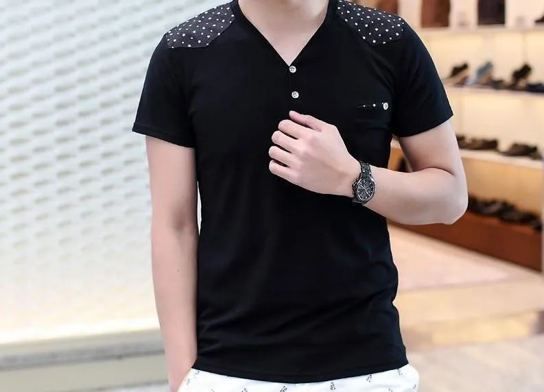 Men's Fashion V-Neck T-Shirt