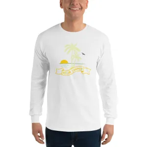 Men's Long Sleeve T-Shirt - Hello Summer