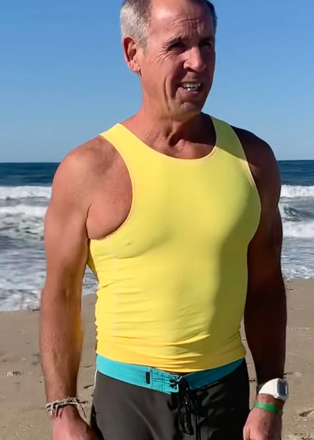 Men's Paddle Tank ~ Yellow