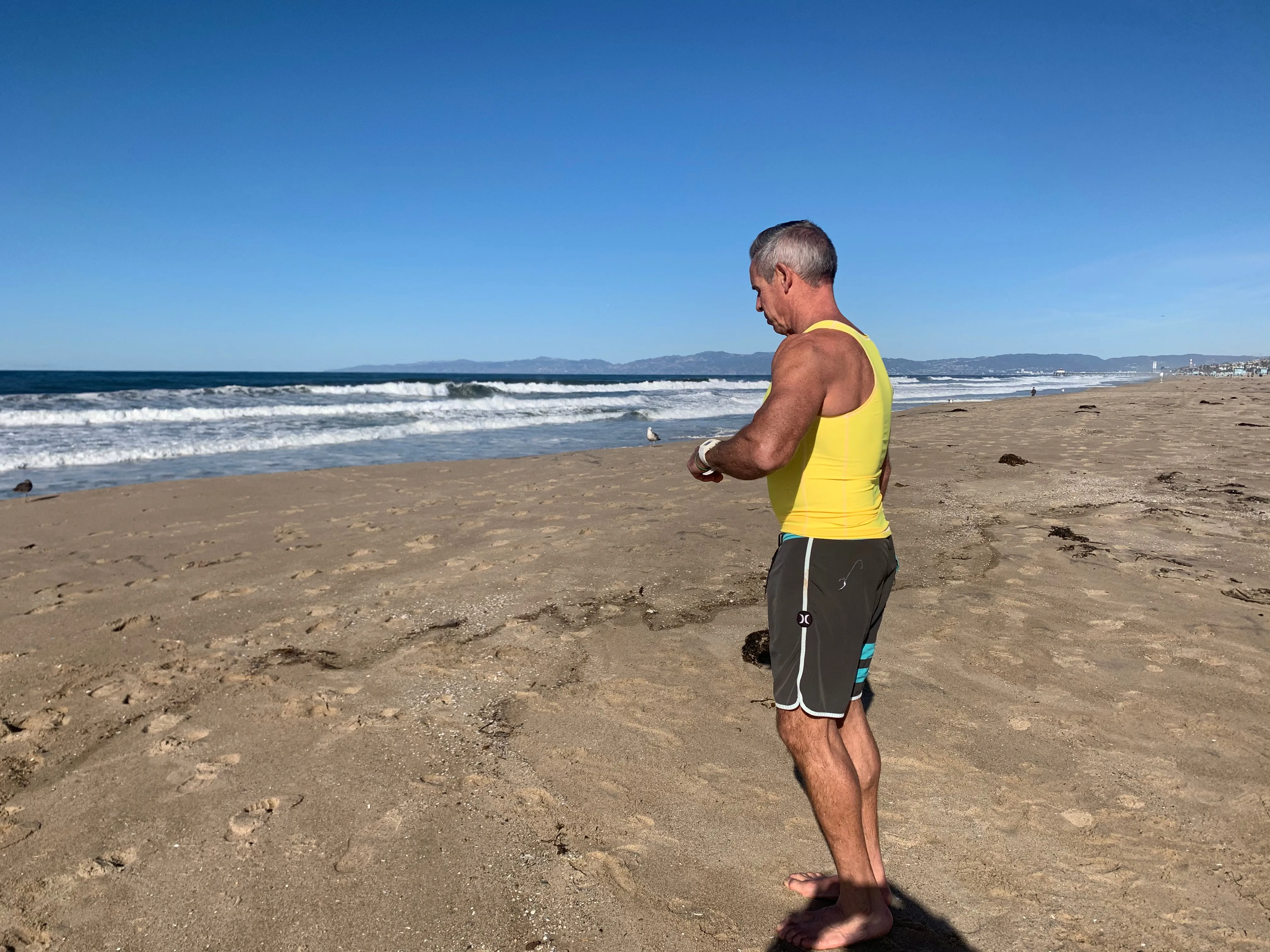Men's Paddle Tank ~ Yellow