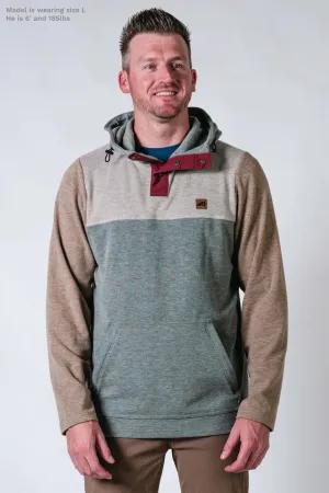 Men's Powell Fleece Hoodie Vintage Forest
