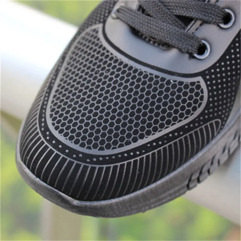Men's Stylish Flame Stripe Ultra Light Lace-Up Sneakers