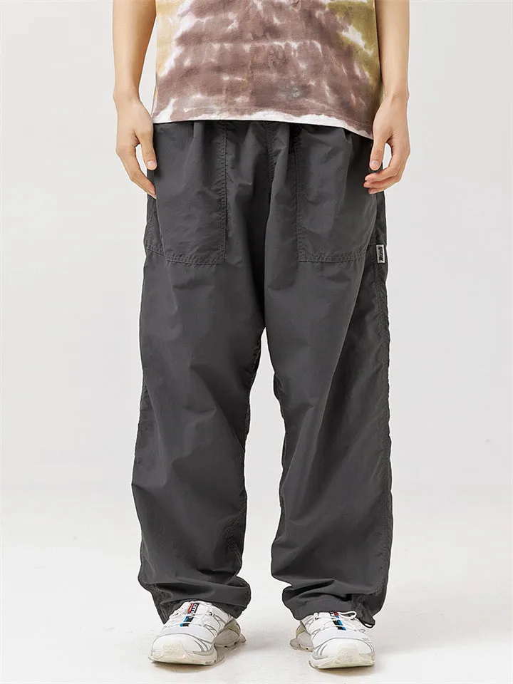 Men's Summer Breathable Quick Dry Loose Sport Pants