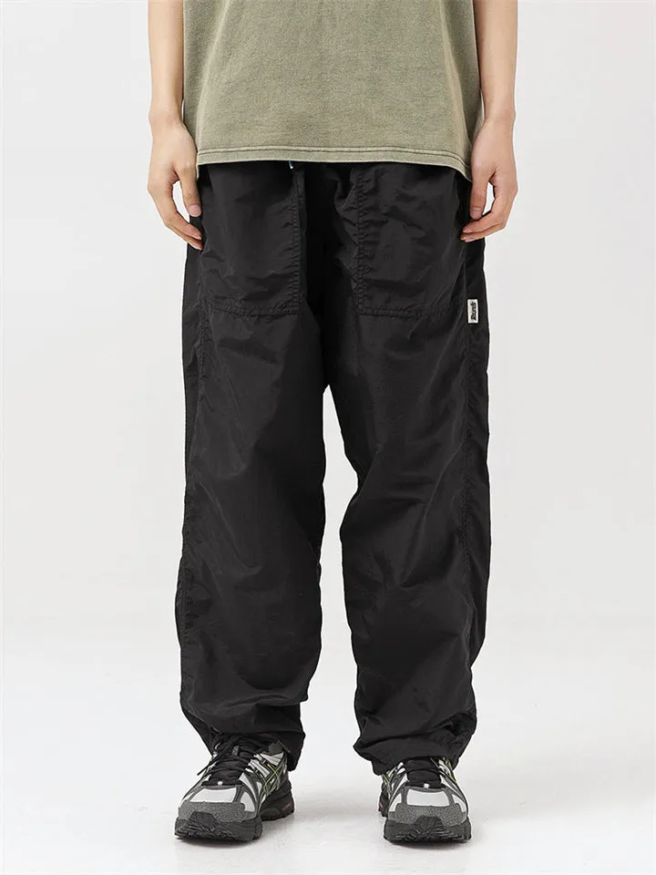 Men's Summer Breathable Quick Dry Loose Sport Pants
