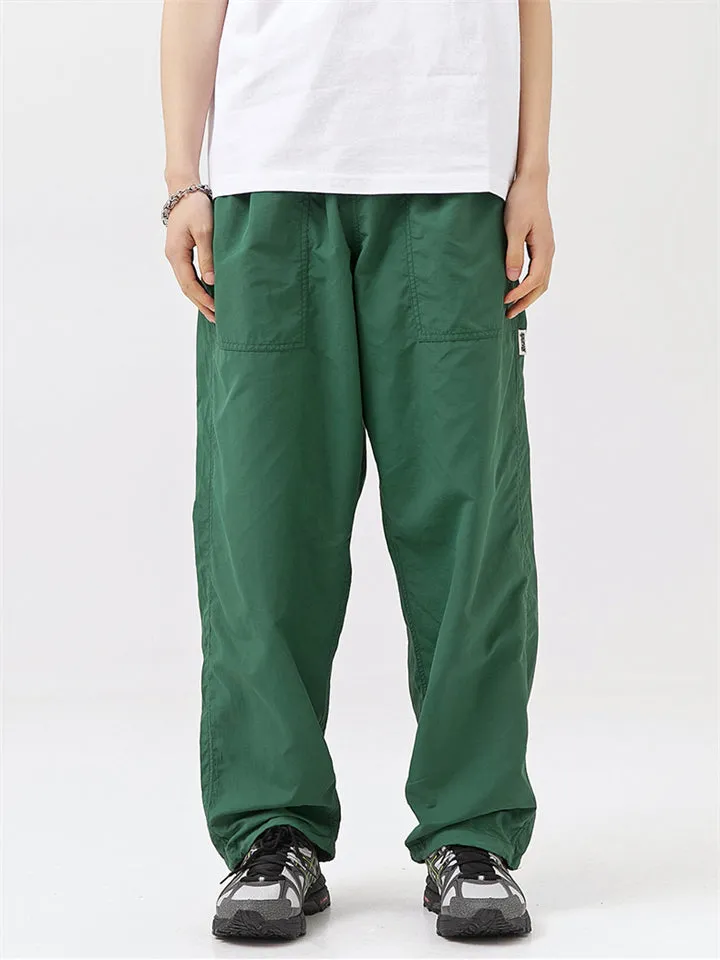 Men's Summer Breathable Quick Dry Loose Sport Pants