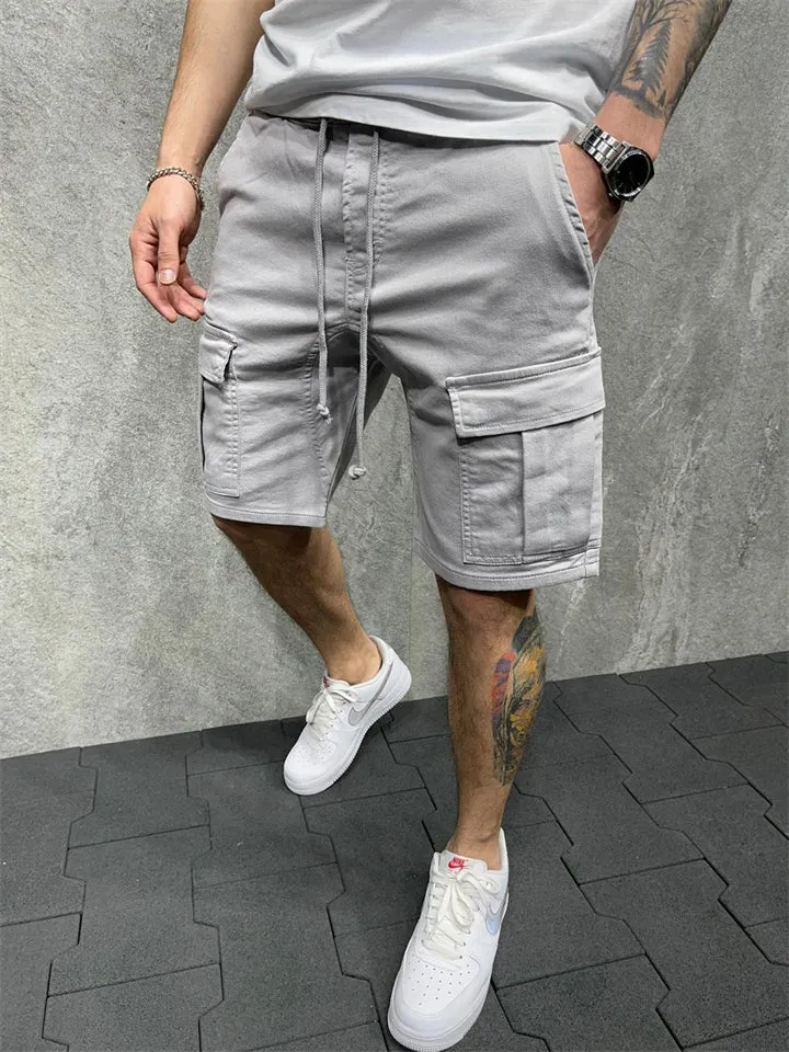 Men's Summer Multi Pockets Cargo Shorts for Outdoor Sport