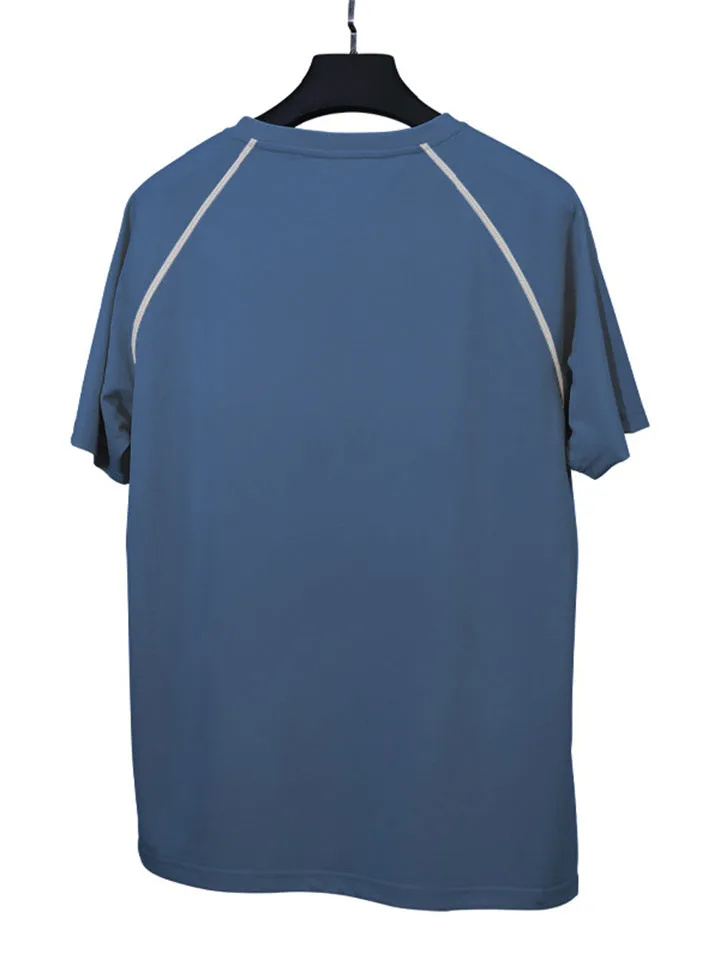 Men's Summer Sports Body Fit Shirts   Loose Shorts