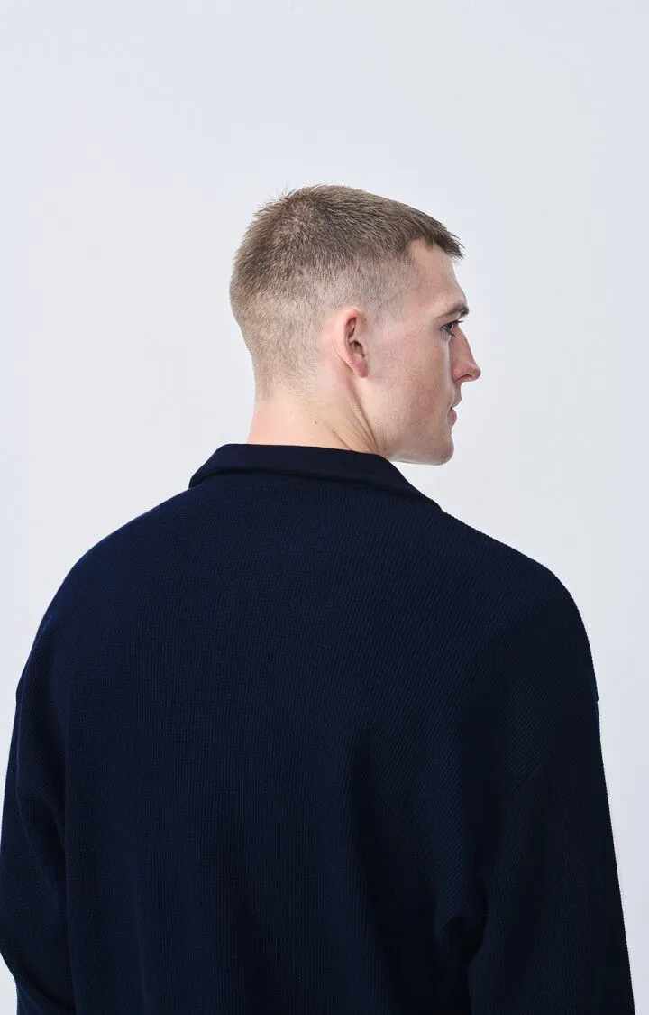 MEN'S SWEATSHIRT RYVY - NAVY