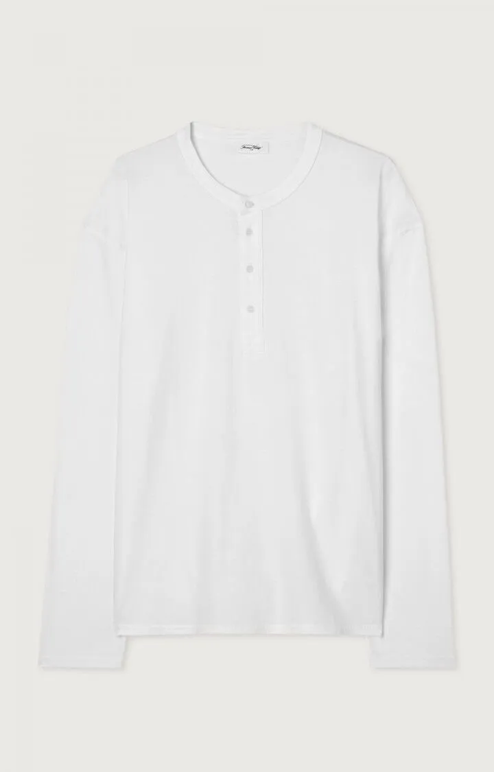 MEN'S T-SHIRT LS VUPAVILLE - BLANC