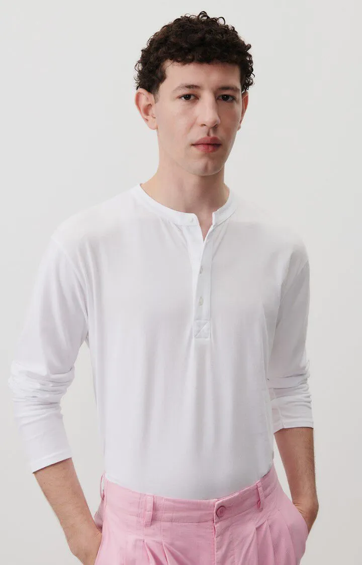MEN'S T-SHIRT LS VUPAVILLE - BLANC