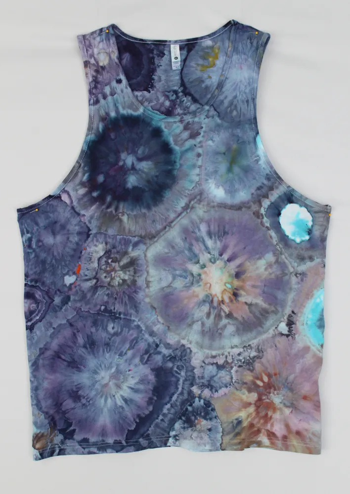 Men's Tank top size XL - Van Gogh's Irises bulls eye 1