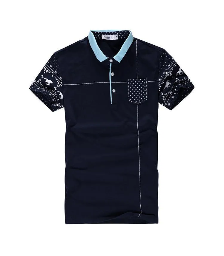 Men's Turn Down Collar Polo