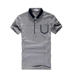 Men's Turn Down Collar Polo