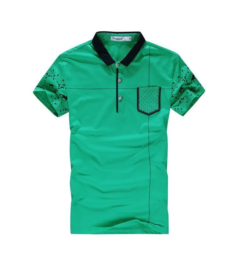 Men's Turn Down Collar Polo