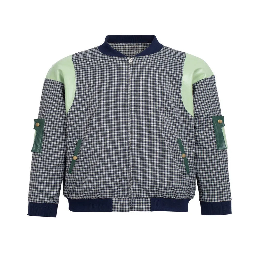 Men's vintage bomber BlackCF10029