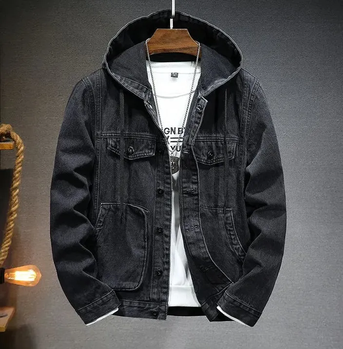 Men's Vintage Hooded Jacket by Jacques