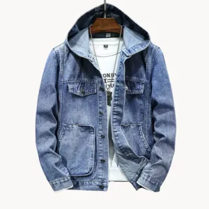 Men's Vintage Hooded Jacket by Jacques