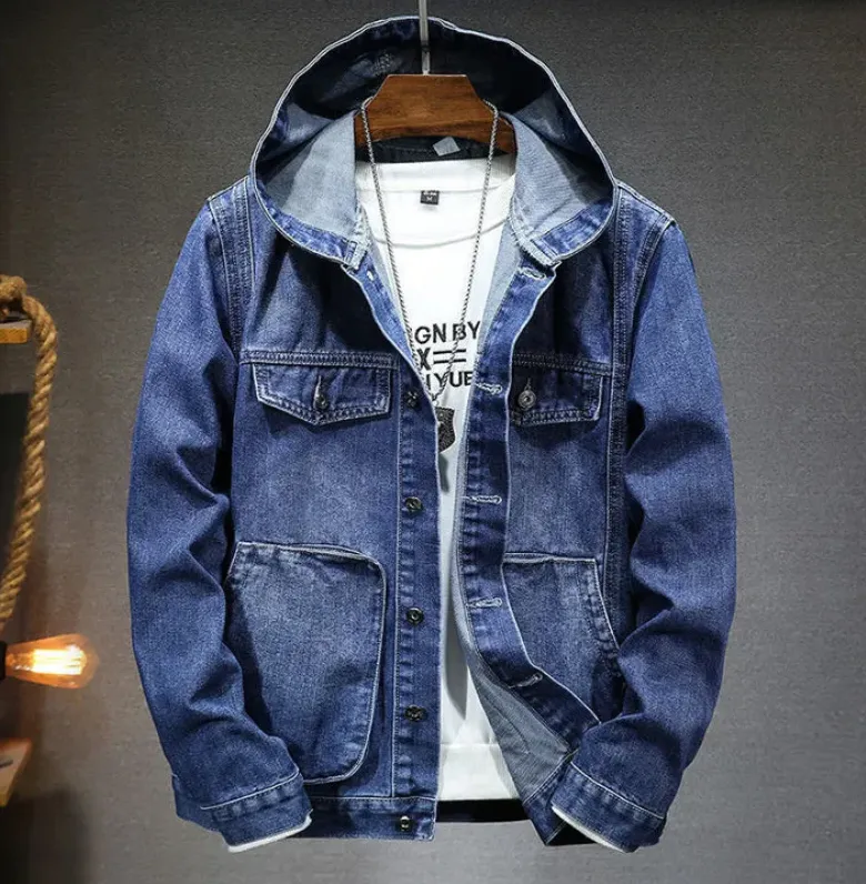 Men's Vintage Hooded Jacket by Jacques