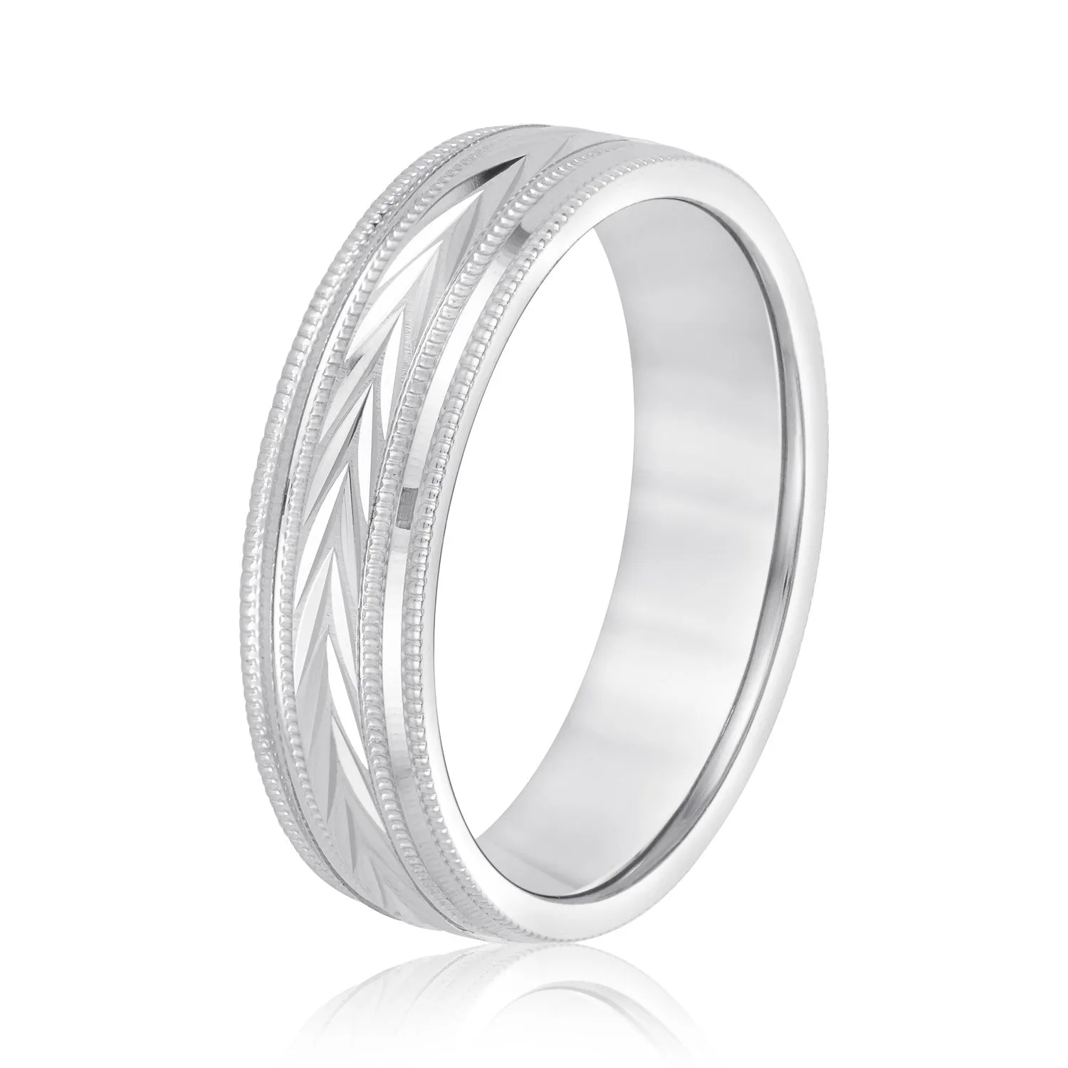 Men's Vintage Style with V Pattern Band
