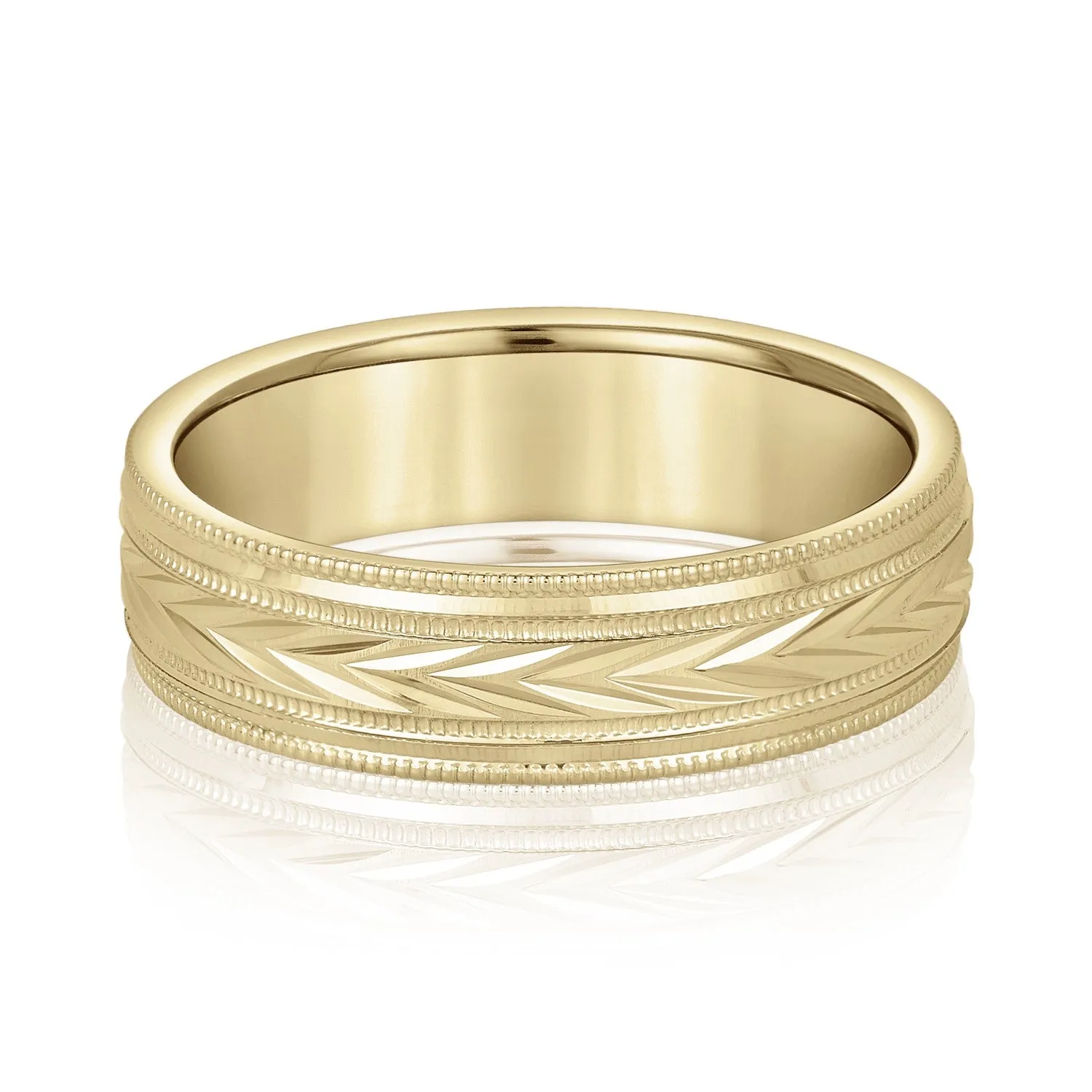 Men's Vintage Style with V Pattern Band