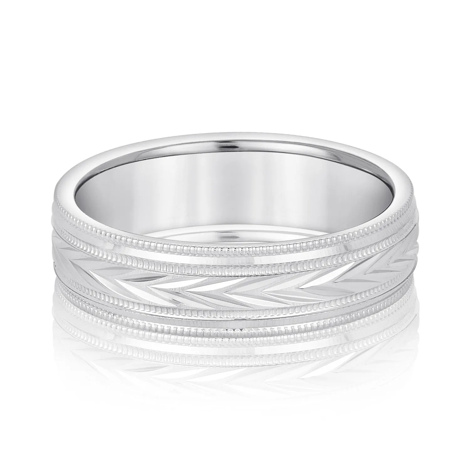 Men's Vintage Style with V Pattern Band