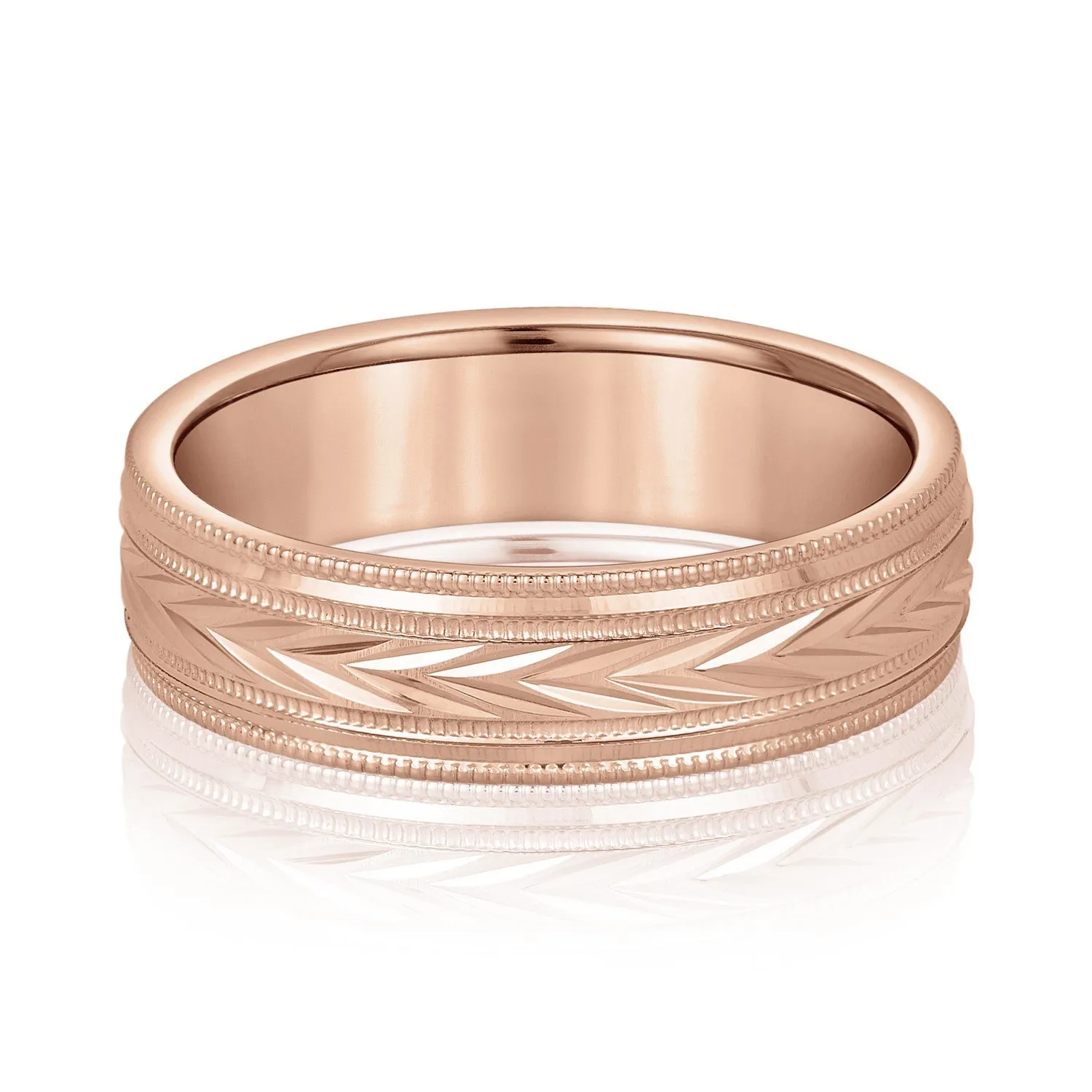 Men's Vintage Style with V Pattern Band