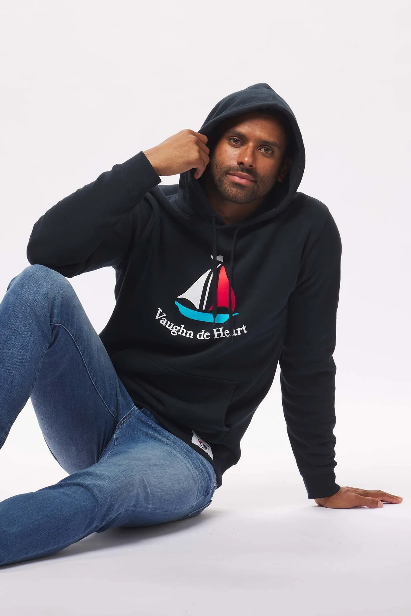 Men's - Voilier - Navy Blue French Pullover Hoodie