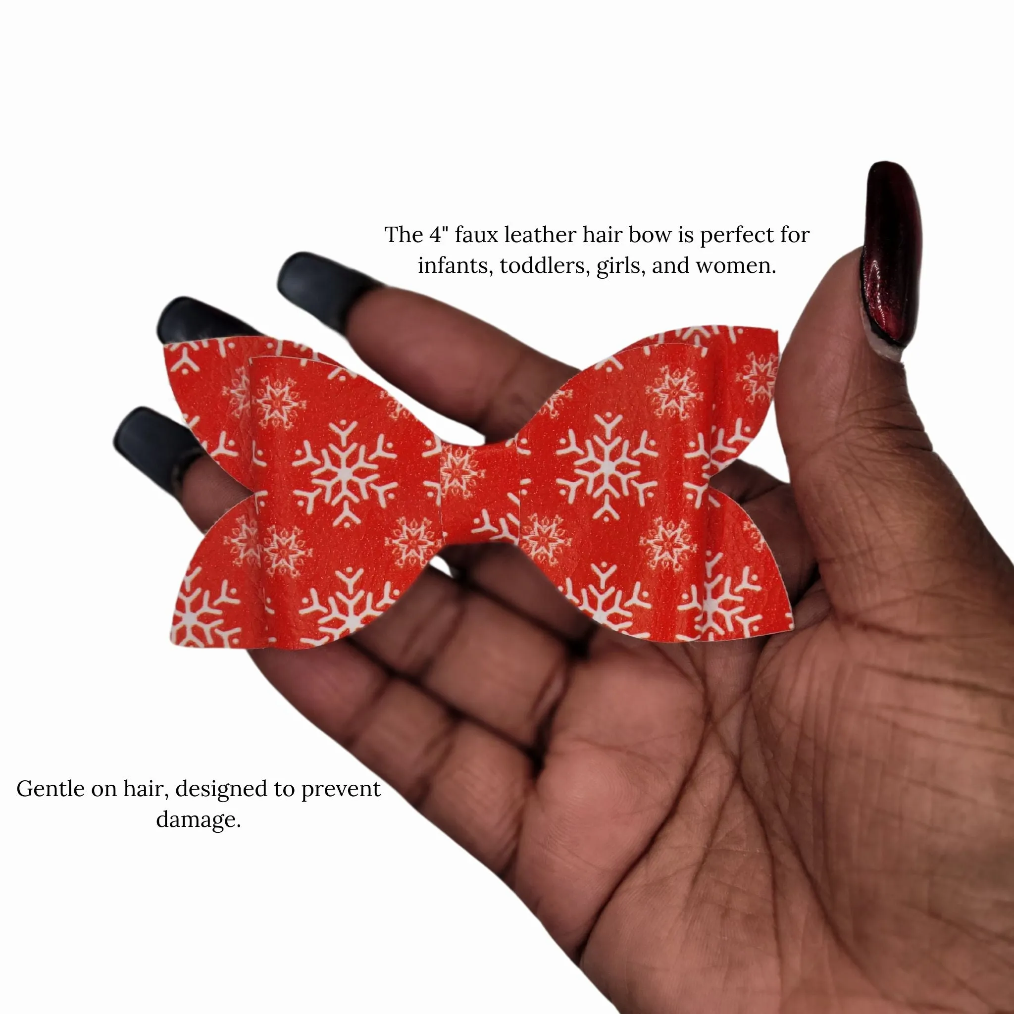 Merry & Bright | Faux Leather Bow Bundle