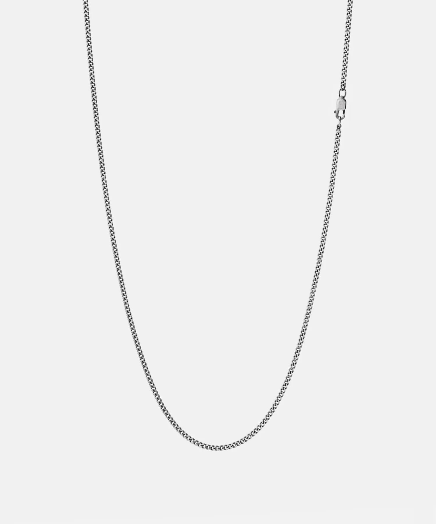 Miansai 2mm Cuban Chain Sterling Silver