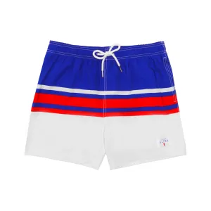 Michelob ULTRA Striped Swim Trunks