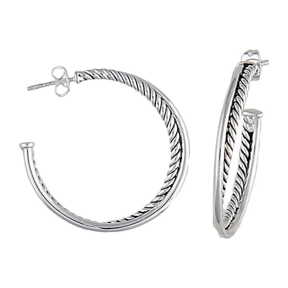 Montana Hoop Ear Rings