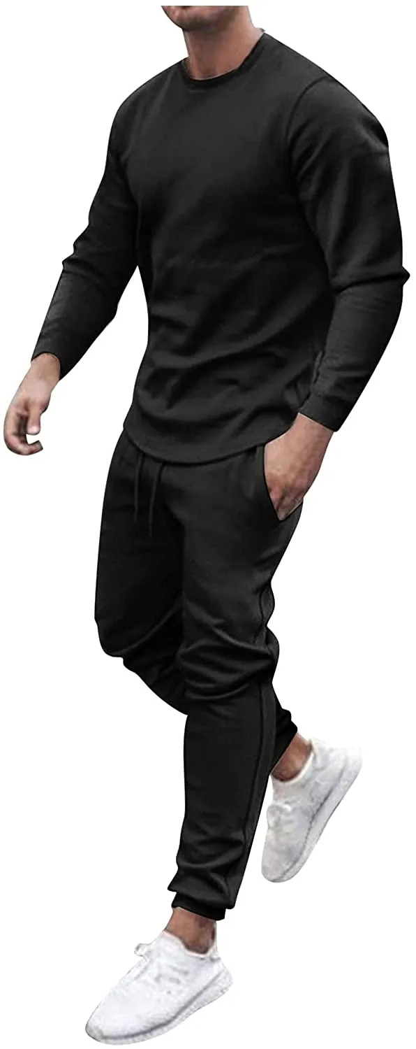 MOOKO Men 2 Pc Fitness Muscle Tracksuit.