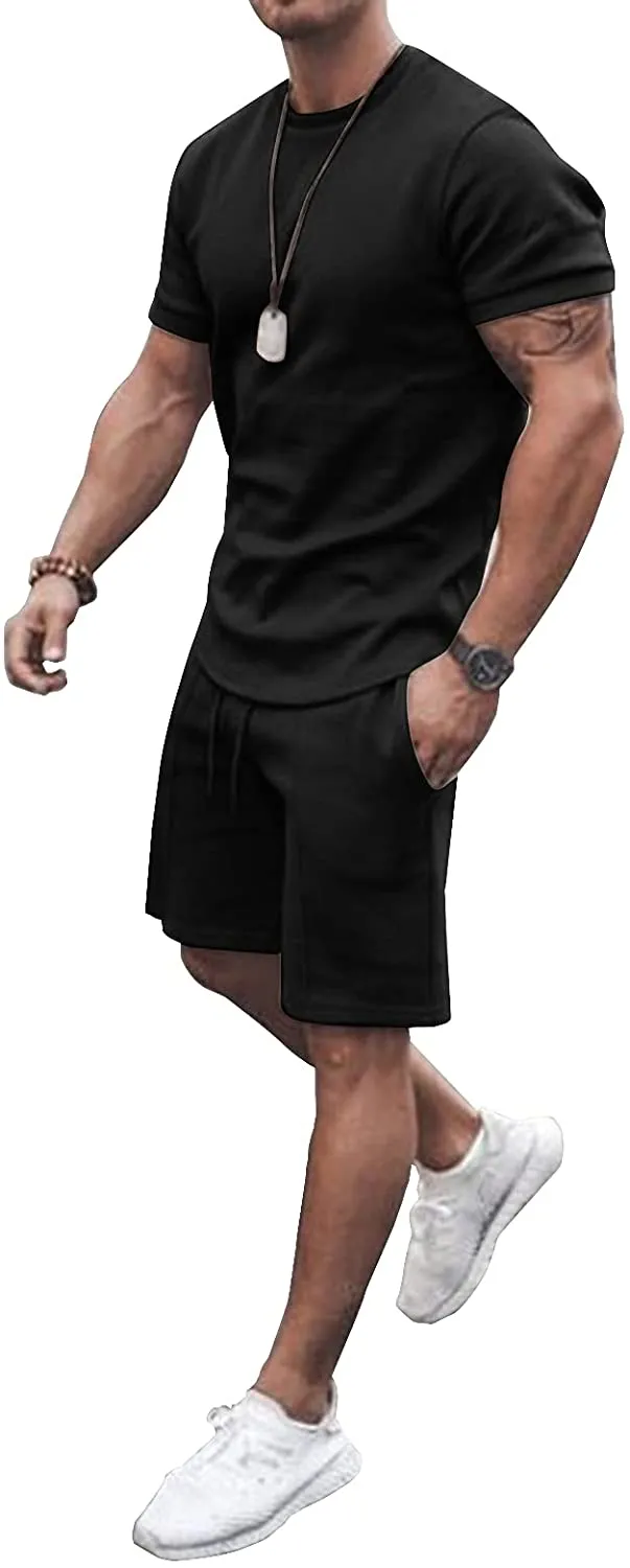 MOOKO Men 2 Pc Fitness Muscle Tracksuit.