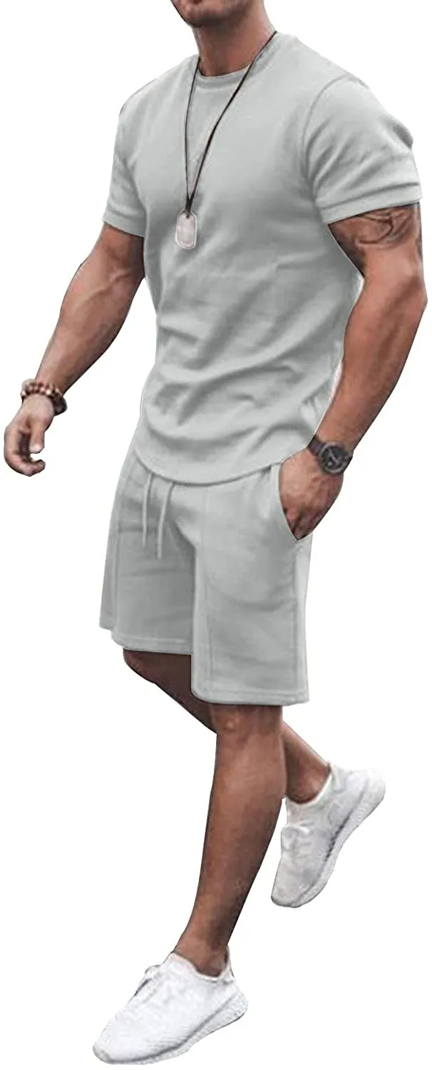 MOOKO Men 2 Pc Fitness Muscle Tracksuit.