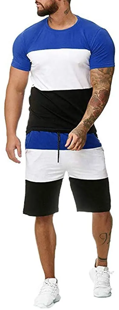 MOOKO Men 2 Pc Fitness Muscle Tracksuit.