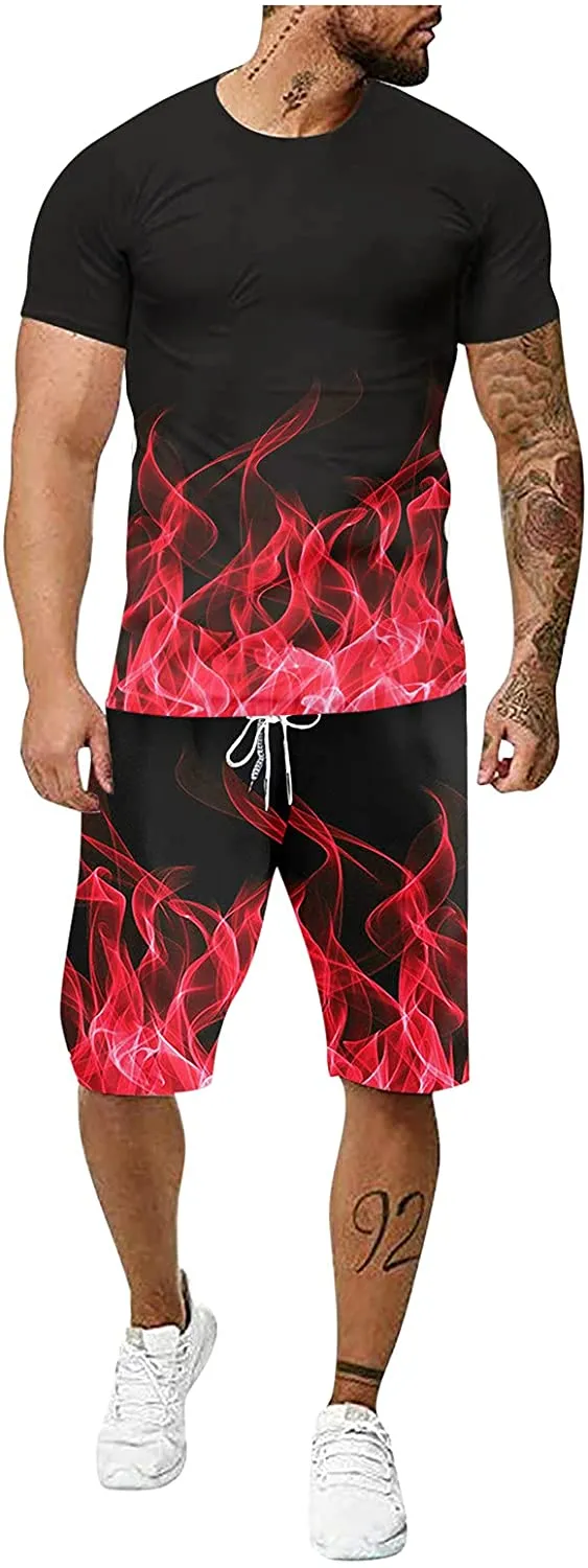 MOOKO Men 2 Pc Fitness Muscle Tracksuit.