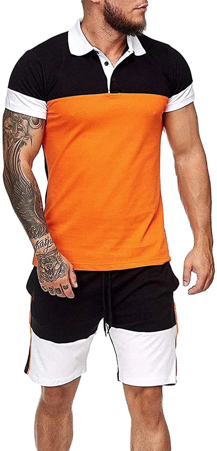 MOOKO Men 2 Pc Fitness Muscle Tracksuit.